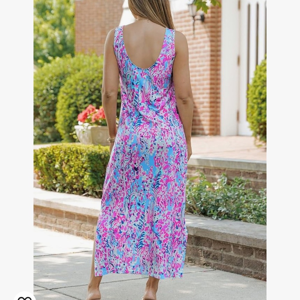 Boutique Paisley Print Maxi Dress - Picture 3 of 5